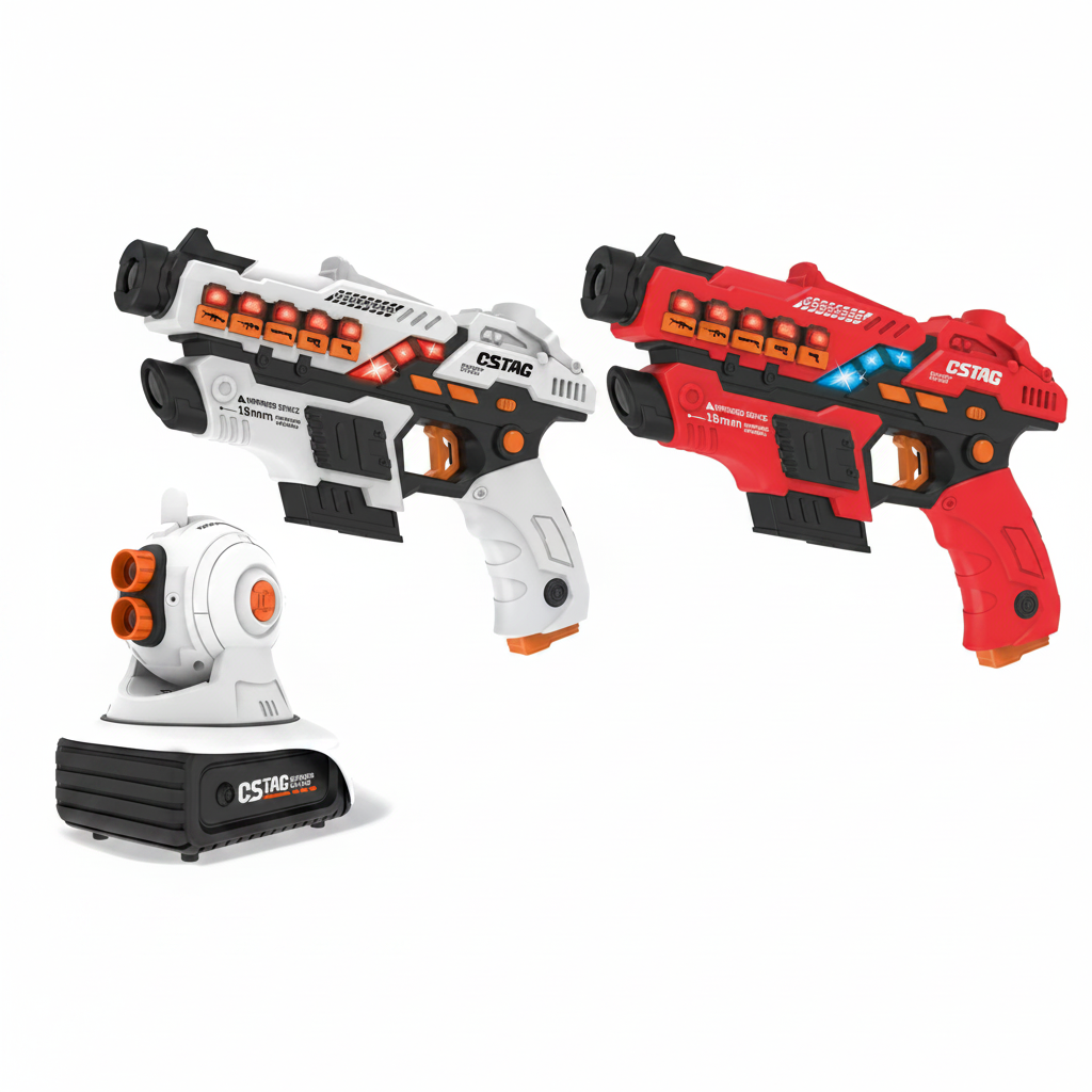 TargetPro – Compétitif et aventureux – Kit de combat laser « Pistolets »