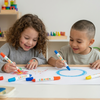 TinyArt – Éducatif et sûr – Kit de feutres lavables et solubles dans l'eau