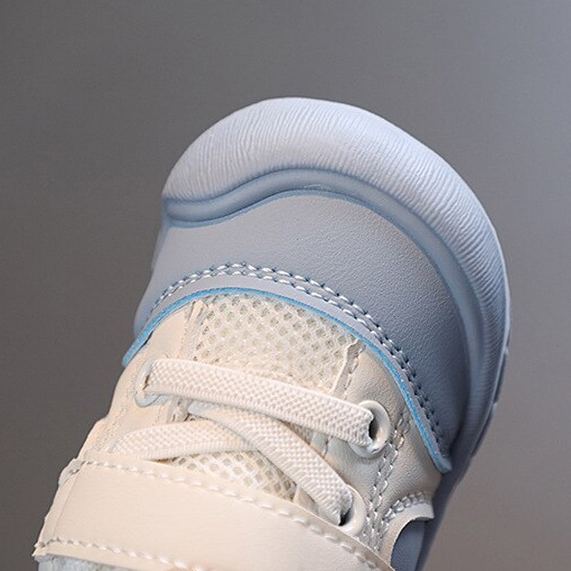 TinySteps Kids - Naturel et sûr - Chaussures pour bébés Barefoot Bleu