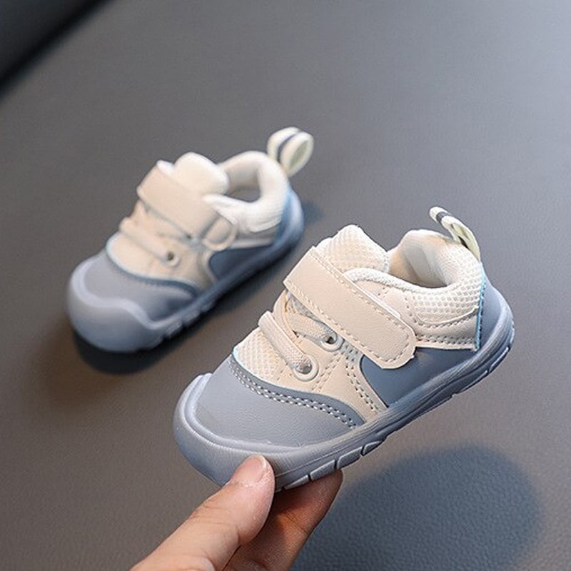 TinySteps Kids - Naturel et sûr - Chaussures pour bébés Barefoot Bleu