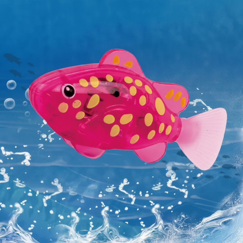 TinySwim – Loisirs & Activité physique – Petit poisson de piscine électronique avec lumière LED
