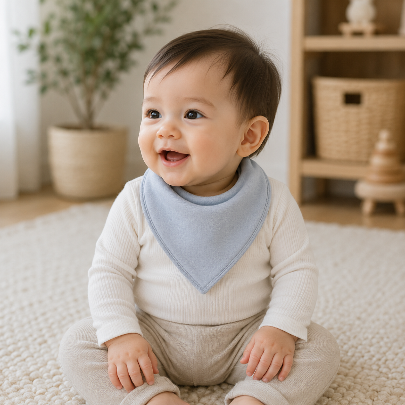Tiny Tots – Confortable et pratique – Bavoir pour bébé (lot de 7)