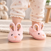 Thumbnail for BunnyToes – Douces et chaudes – Chaussons en peluche en forme de lapin