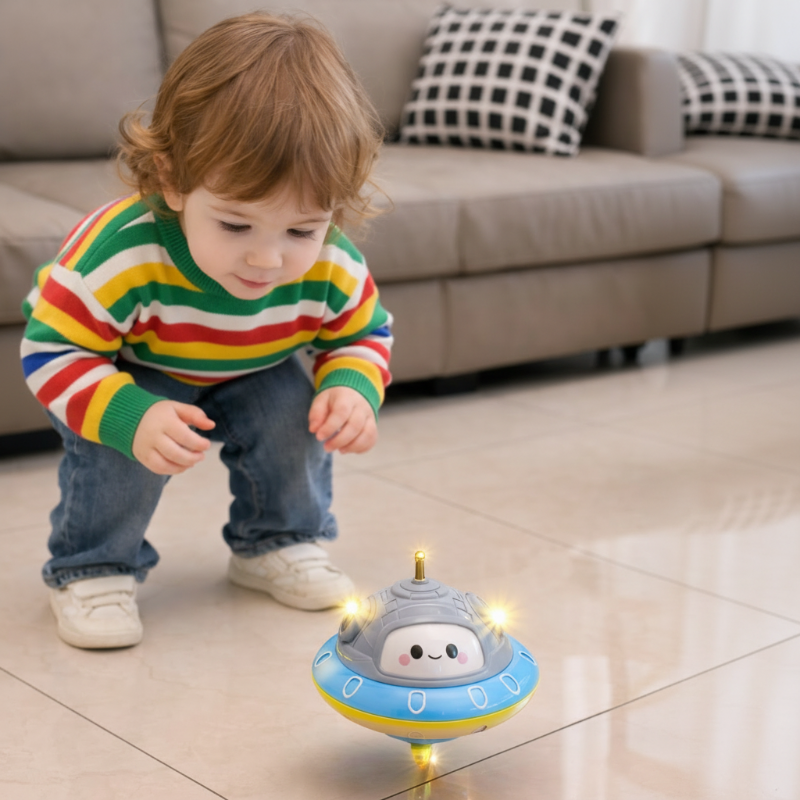 Tightrope Walking UFO Toy – Interactif et fascinant – Jouet robot d'équilibre
