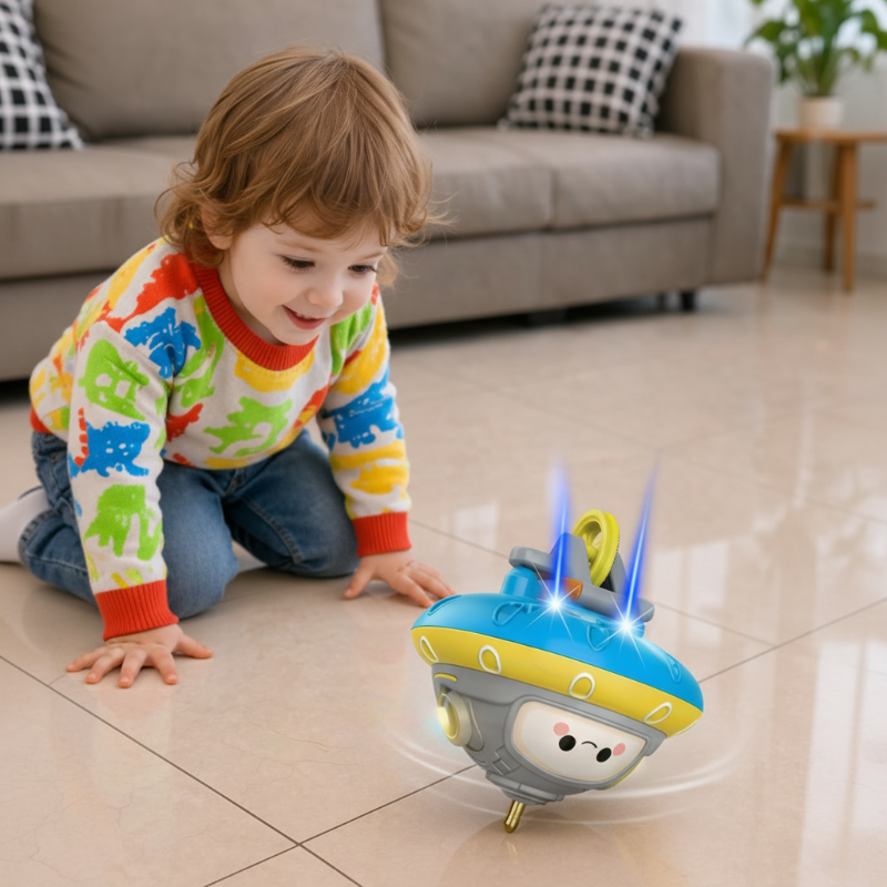 Tightrope Walking UFO Toy – Interactif et fascinant – Jouet robot d'équilibre