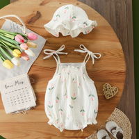 Thumbnail for LittleBlossom – Confort et élégance estivaux – Body-sling pour bébé avec chapeau
