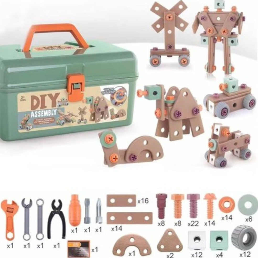 KlusKidz – Sécurité et apprentissage – Kit d'outils pour enfants