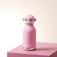 Thumbnail for AnimalSip – Mignon et pratique – Gourde isotherme en acier inoxydable pour enfants avec motif d'animaux