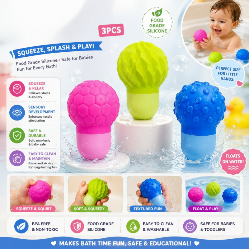 Water Squirters – Amusant et sûr – Pistolet à eau (lot de 3)
