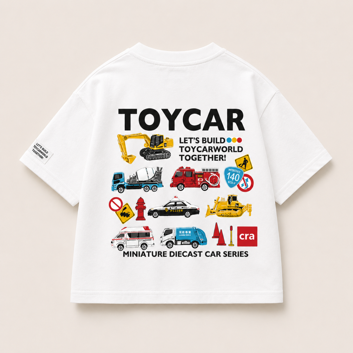 PlayCars – Vêtements de tous les jours & Douillets – Vêtements pour enfants avec imprimé voiture