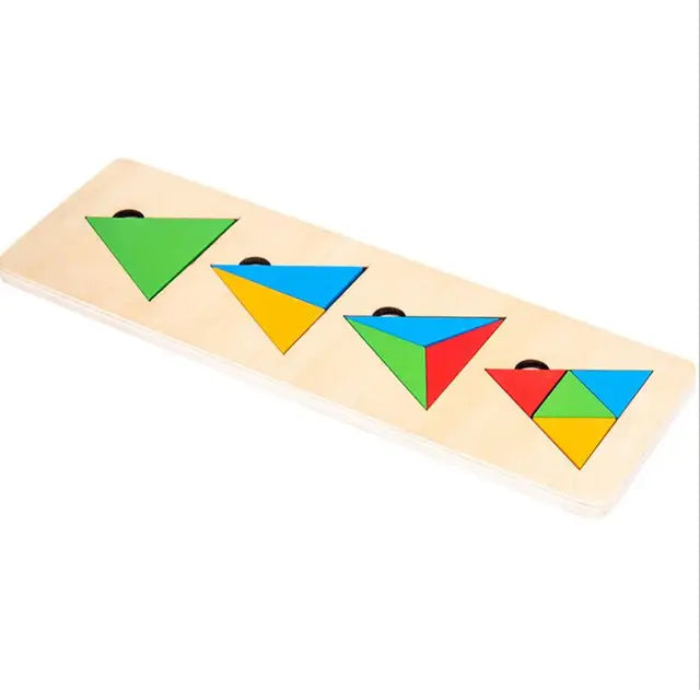 Woods™ - Puzzle géométrique Montessori