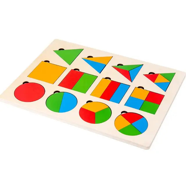 Woods™ - Puzzle géométrique Montessori