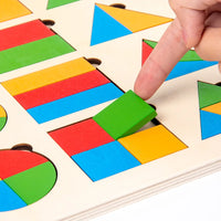 Thumbnail for Woods™ - Puzzle géométrique Montessori