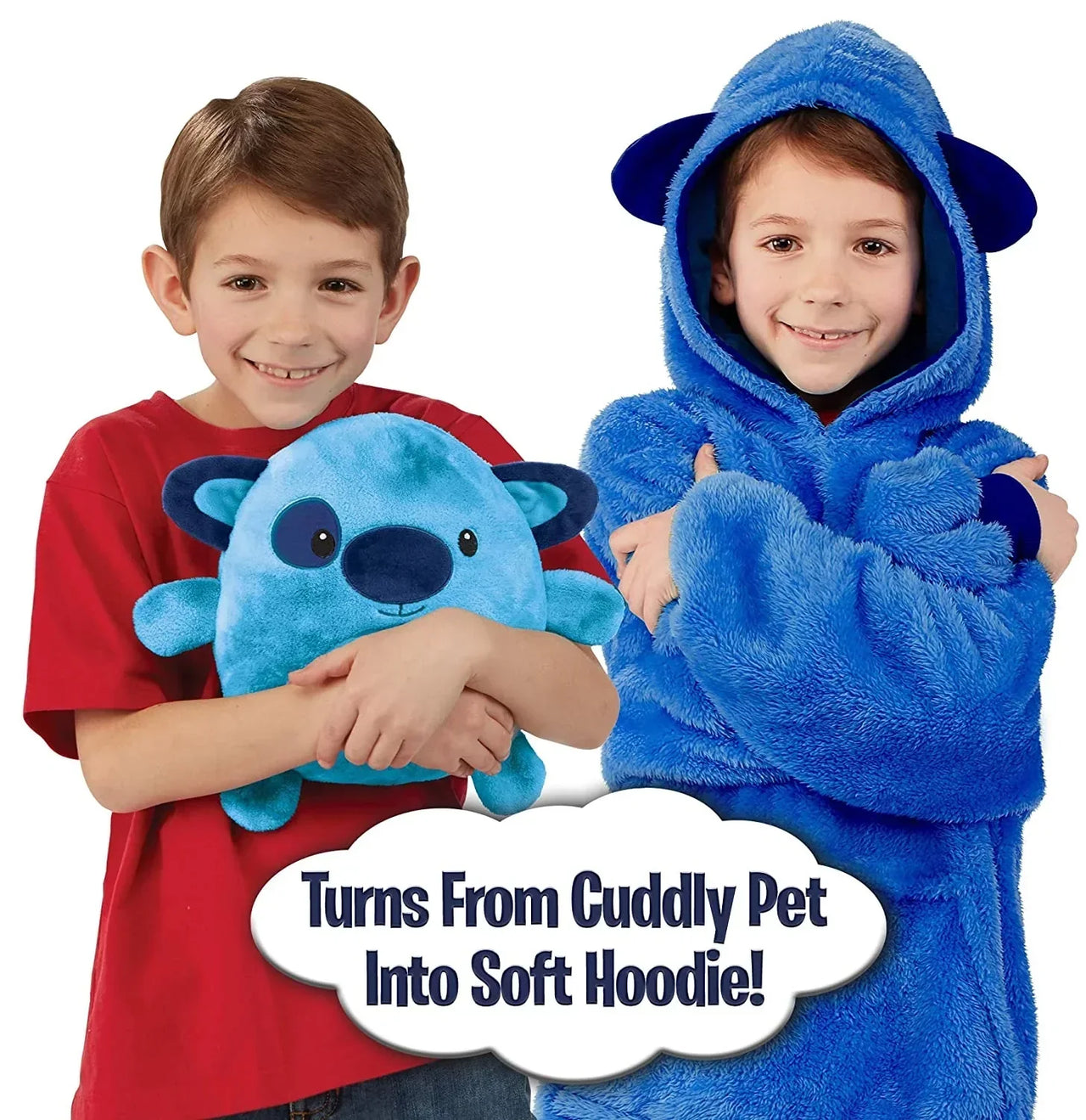 CuddleHoodie™ - Le sweat à capuche doux et ludique - Chaleur et amusement pour enfants