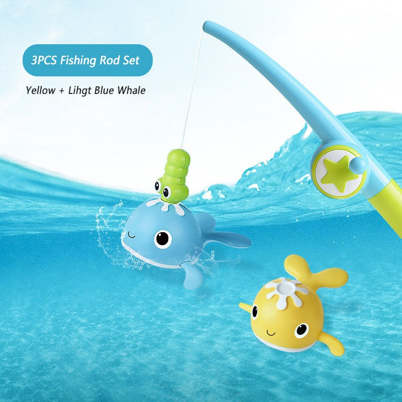 Bath Buddies™ - Mignons poissons qui se baignent - Baleines qui nagent