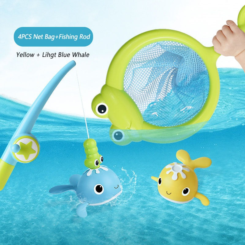 Bath Buddies™ - Mignons poissons qui se baignent - Baleines qui nagent