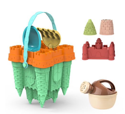 Beach Castle Play Set™  - Amusement Garanti à la Plage ! - Jeu de Château de Sable