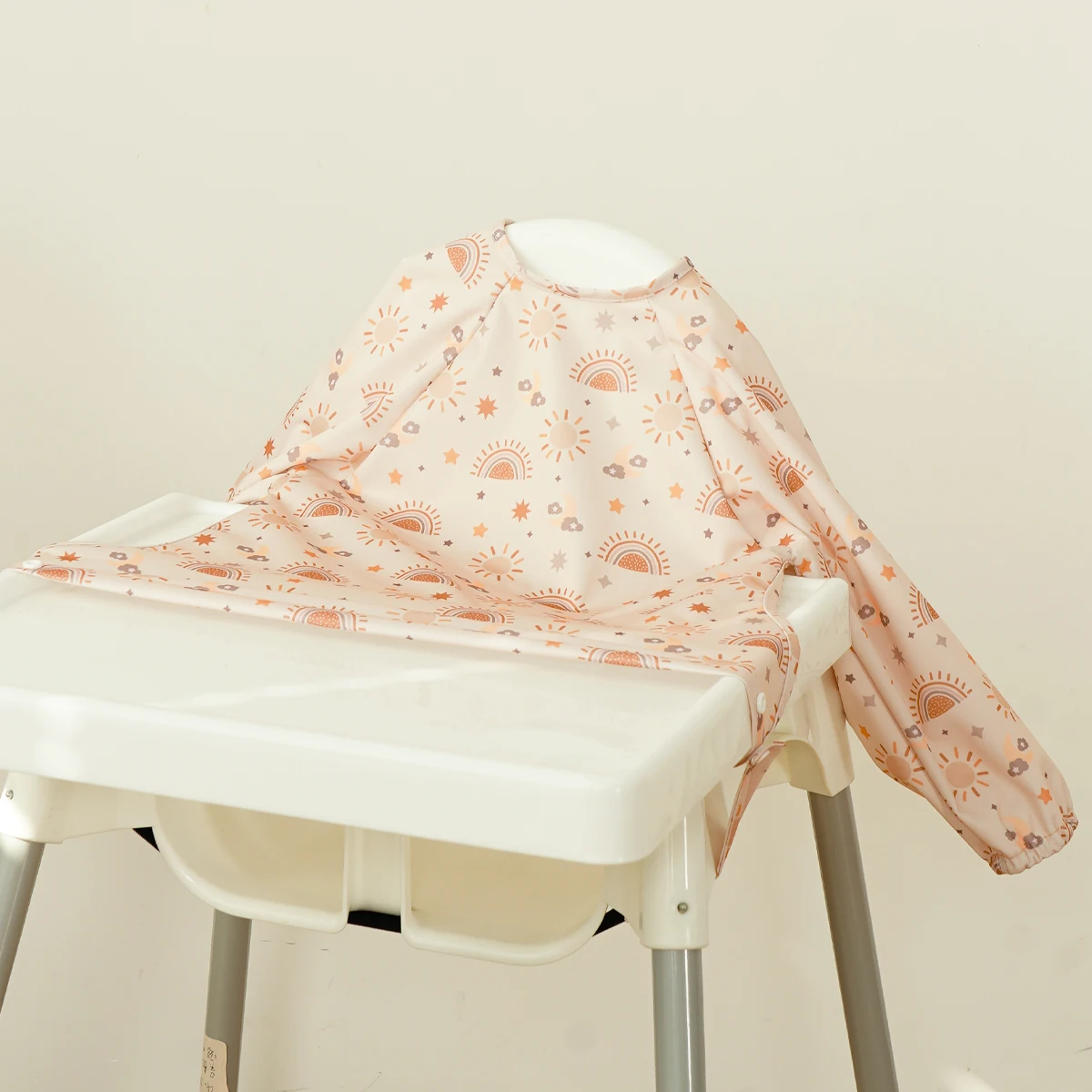 MessyFree – Imperméable et pratique – Tablier pour bébé à manches longues