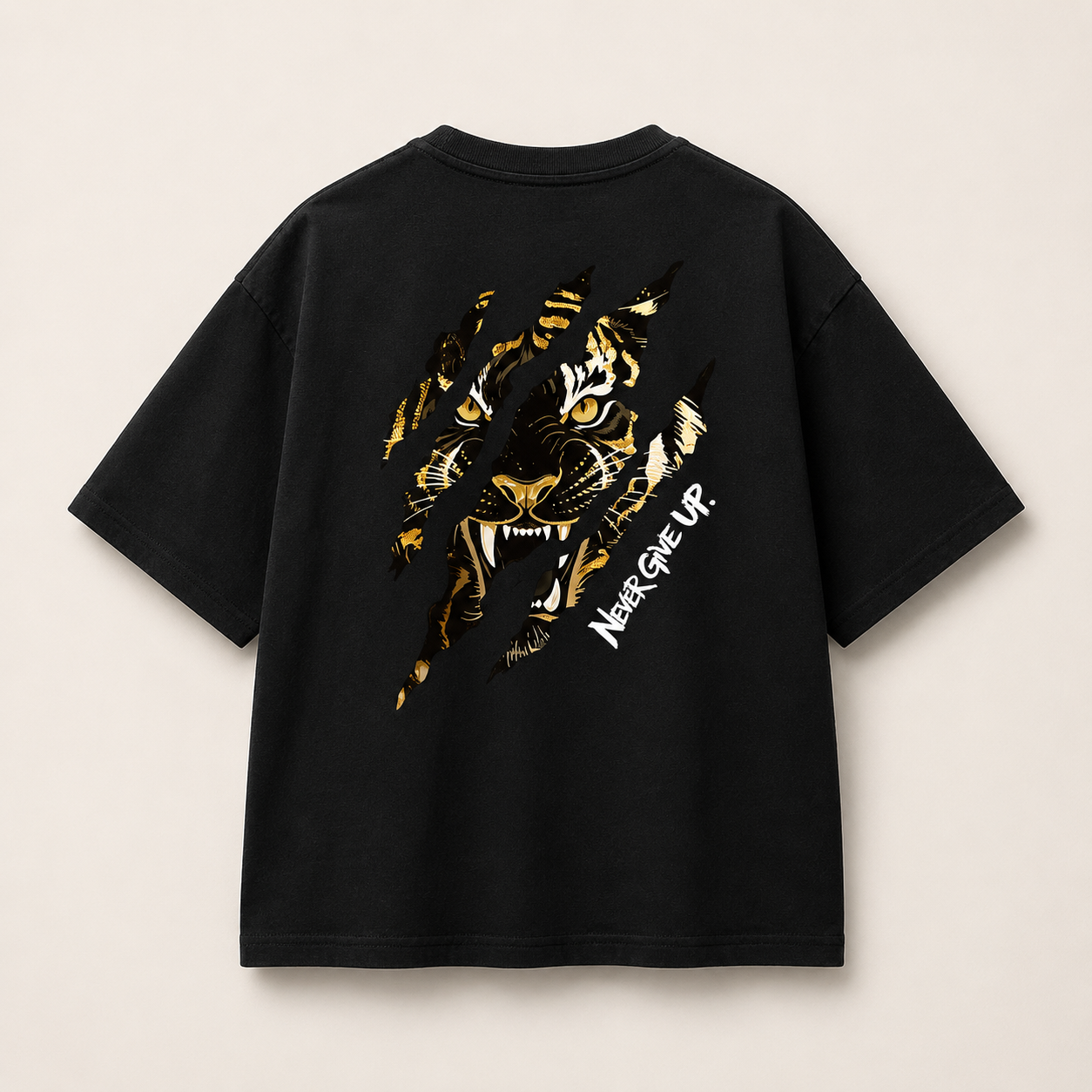 WildRoar – Fun & Casual – T-shirt pour enfant à imprimé tigre