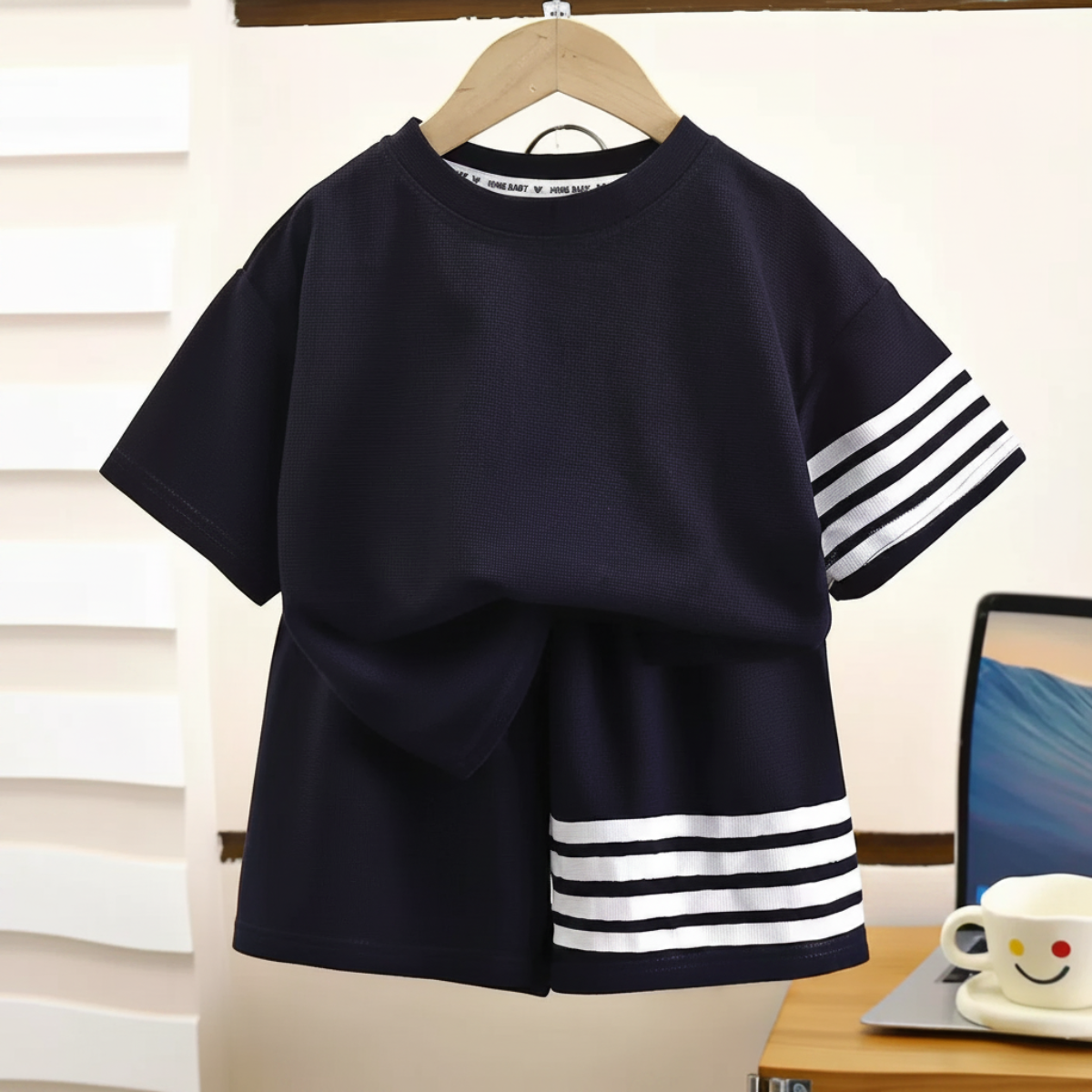 MiniSport – Sport et décontracté – Ensemble 2 pièces comprenant un short et un t-shirt