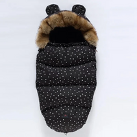 Thumbnail for CozyRide – Chaleureux et douillet – Sac de couchage pour bébé pour poussette