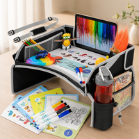 Thumbnail for TravelBuddy – Auto & Indispensables – Plateau de voyage pliable pour enfants