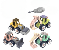 Thumbnail for Building Masters Mini Engineering Vehicle Set™ - Mini véhicules de construction