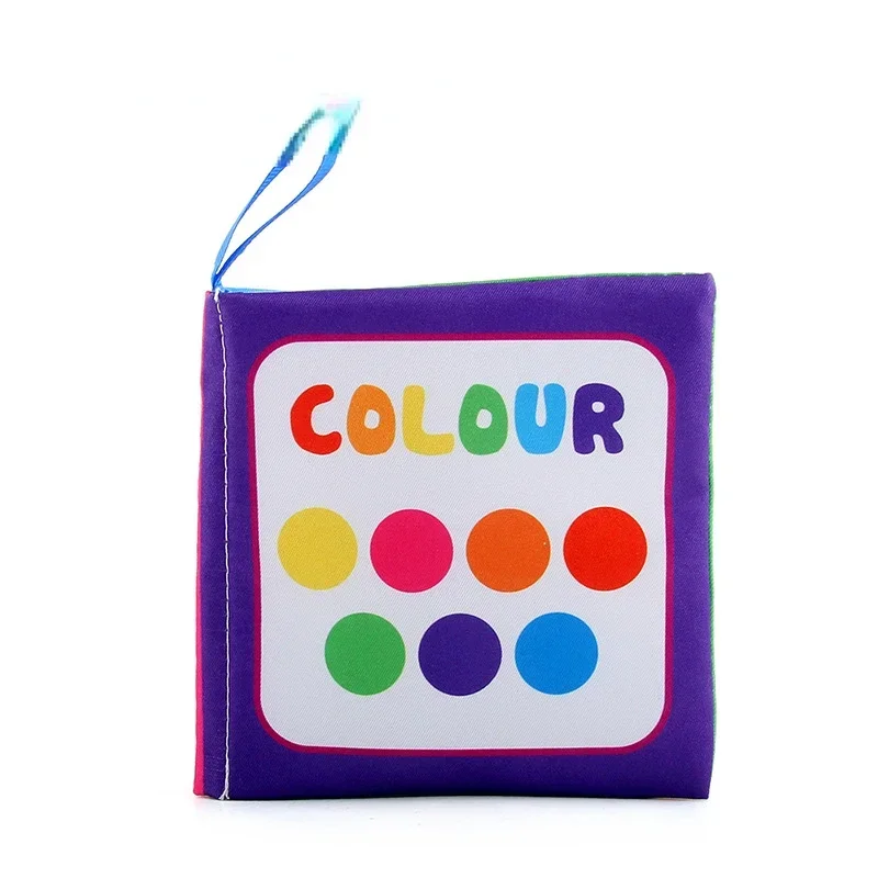 Rattle Book™ - Son et mouvement - Livret de tissus