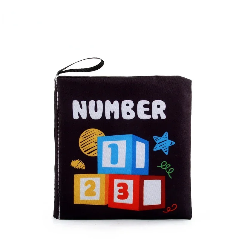 Rattle Book™ - Son et mouvement - Livret de tissus