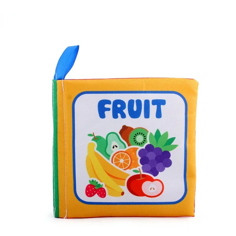 Rattle Book™ - Son et mouvement - Livret de tissus