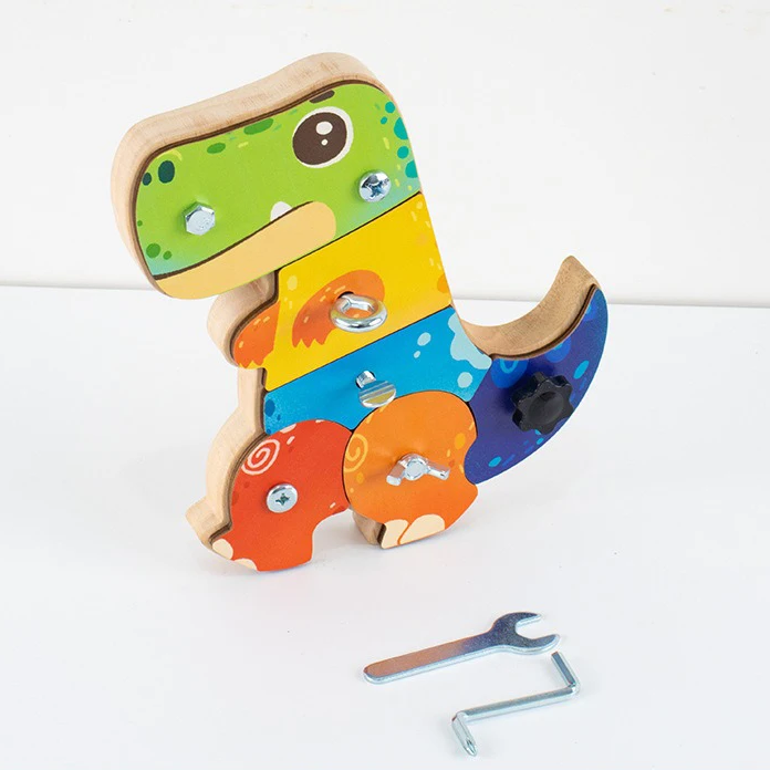 Dino Screwdriver Board™ - Tourner et Explorer - Jouets sensoriels