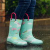 RainySteps – Faciles à enfiler et imperméables – Bottes de pluie avec imprimé et boucle