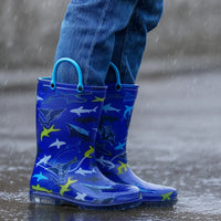 Thumbnail for RainySteps – Faciles à enfiler et imperméables – Bottes de pluie avec imprimé et boucle