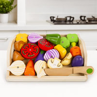 Thumbnail for MiniChef – Amusant et créatif – Set de jeu magnétique en bois pour la cuisine