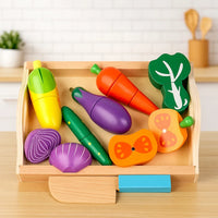 Thumbnail for MiniChef – Amusant et créatif – Set de jeu magnétique en bois pour la cuisine