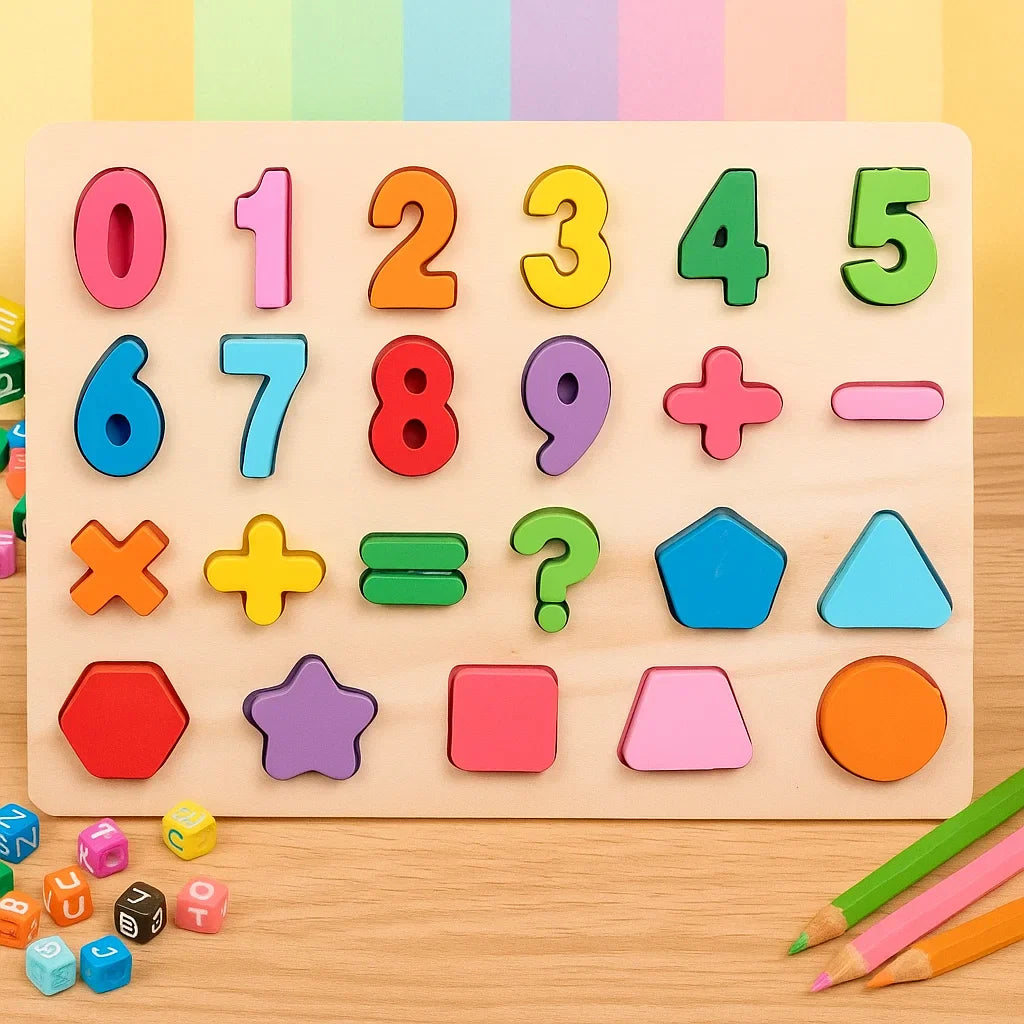 AlphaBlocks – Bois & Éducatif – Puzzle lettres 3D
