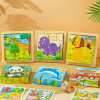 Thumbnail for CubePuzzle – Ludique et éducatif – Puzzle en blocs de bois 3D
