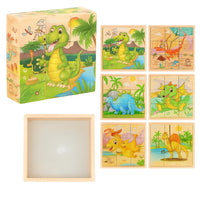 Thumbnail for CubePuzzle – Ludique et éducatif – Puzzle en blocs de bois 3D