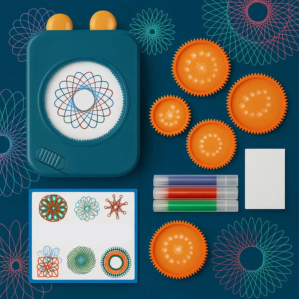 SpiroArt – Créatif et éducatif – Spirographe Designer