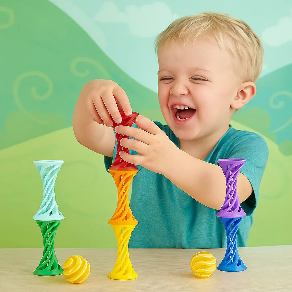 SpiraPop – Unique et apaisant – Jouet anti-stress 3D à décompression