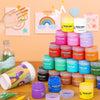 PaintJoy – Coloré et créatif – Set de peinture au doigt et gouaches