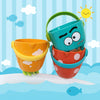 BathCups – Pratique et amusant – Jouets de bain en forme de petits seaux