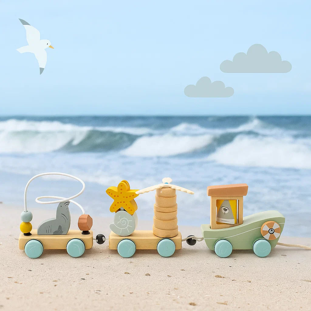 HappyTrain – Montessori & Fun – Train en bois
