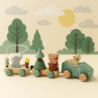 Thumbnail for HappyTrain – Montessori & Fun – Train en bois