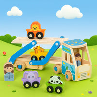 Thumbnail for CargoMatch – Créatif et éducatif – Camion en bois