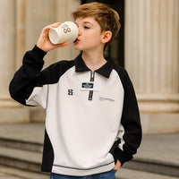 Thumbnail for MiniFashion – Ludique et classique – Pull en coton