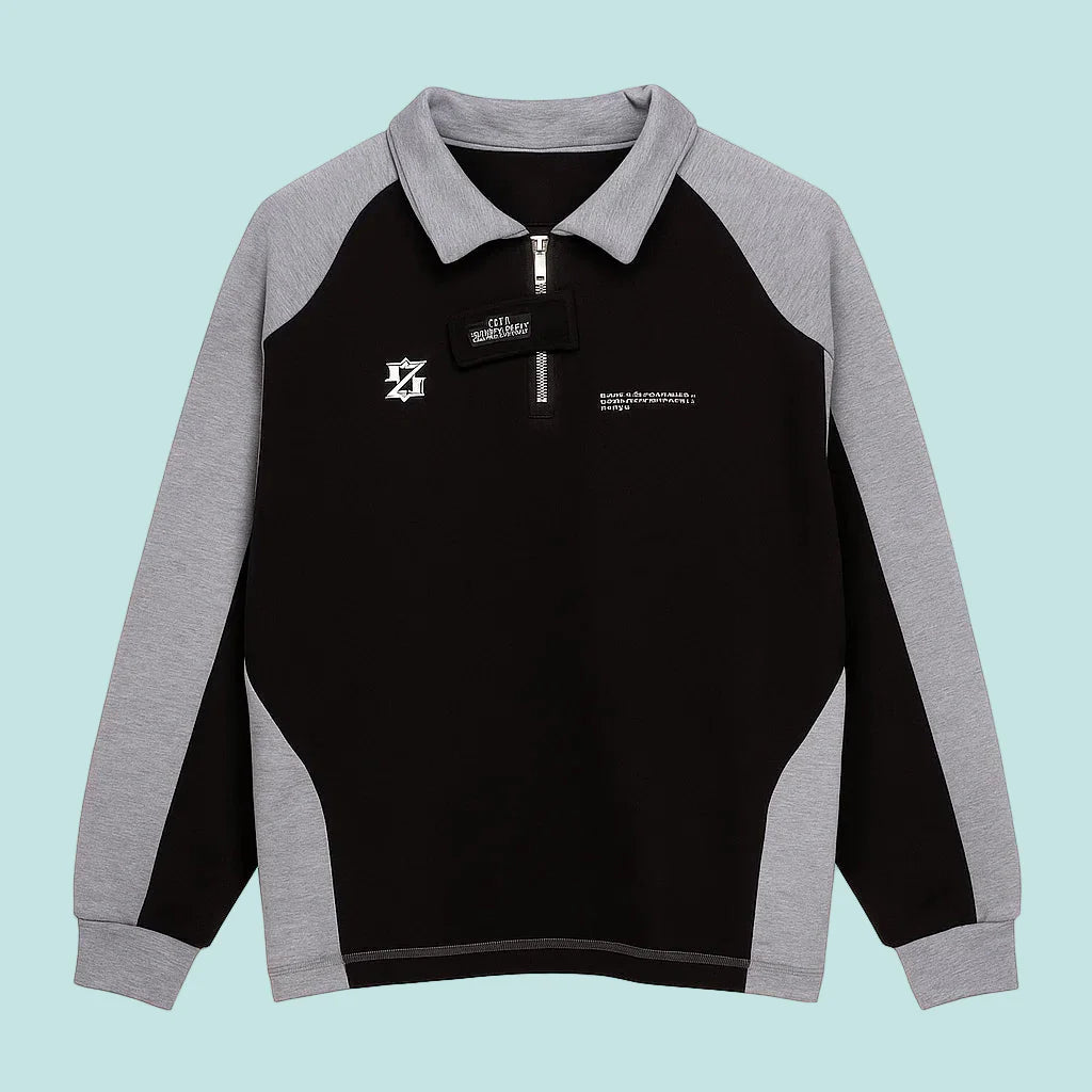 MiniFashion – Ludique et classique – Pull en coton