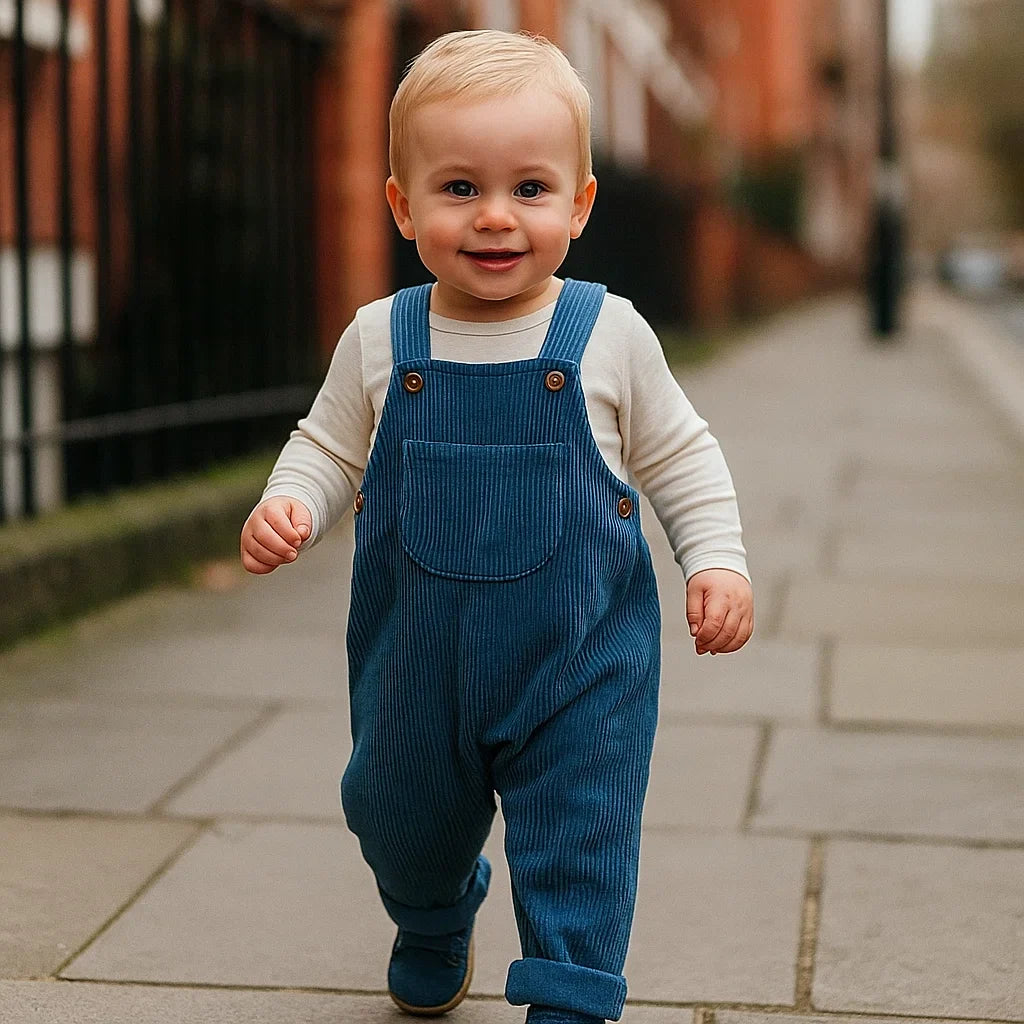 TinyTrend – Confortables et élégantes – Salopettes en tissu côtelé