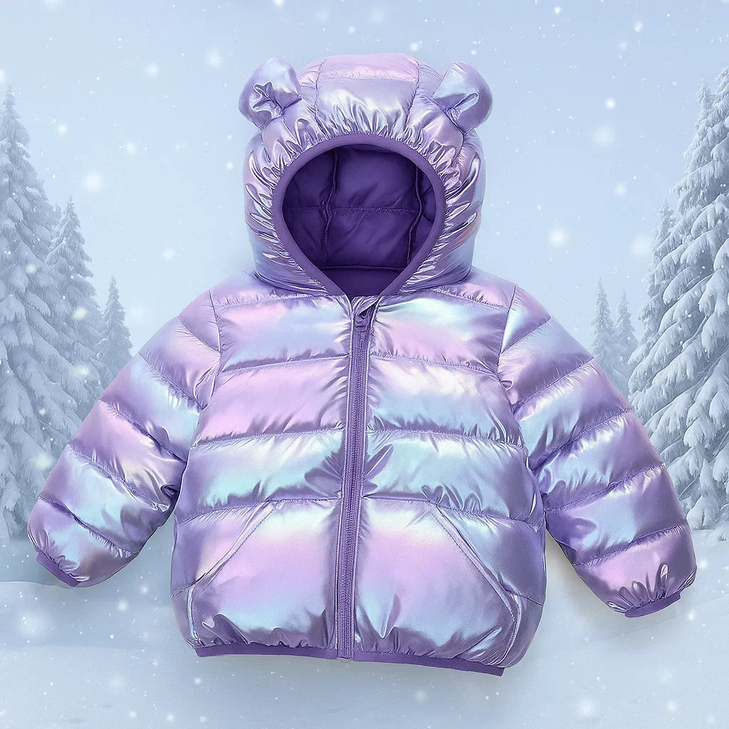 CuddleCoat  – Veste matelassée épaisse avec capuche ours