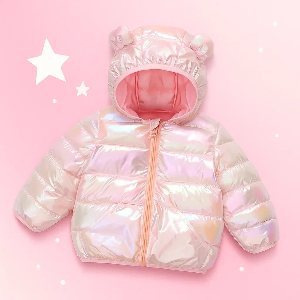 CuddleCoat  – Veste matelassée épaisse avec capuche ours